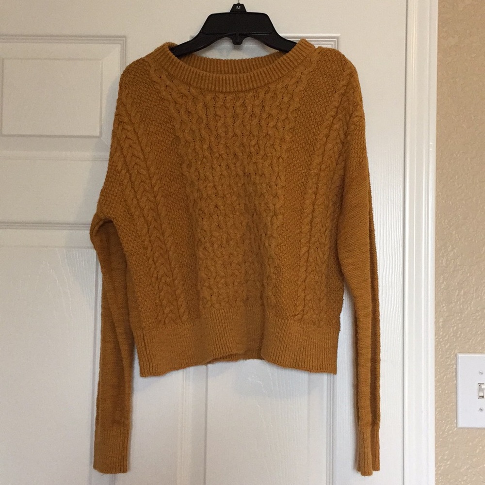 Chunky knit sweater